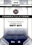 2020 Brett Baty Bowman Sterling AUTO AUTOGRAPH #BSPA-BB New York Mets