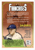 2023 Lou Gehrig Topps Finest Flashbacks RARE GOLD 1996 FINEST FRANCHISES SP #194 New York Yankees HOF