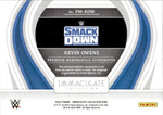 2023 Kevin Owens Panini Immaculate WWE JUMBO SHIRT AUTO 23/99 AUTOGRAPH #PM-KOW Friday Night Smackdown