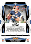 2024 Don Beebe Panini Obsidian GOLD 09/10 #24 Buffalo Bills