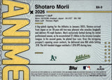 2026 Shotaro Morii Bowman Chrome ANIME SP #BA-9 Athletics