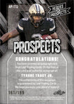 2024 Tyrone Tracy Jr. Leaf Heroes & Prospects AUTO ROOKIE 161/199 AUTOGRAPH RC #AP-TTJ New York Giants Purdue