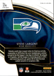 2018 Steve Largent Panini Select SP ZEBRA #276 Seattle Seahawks HOF