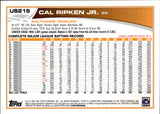 2013 Cal Ripken Jr. Topps Update SP LEGEND VARIATION #US216 Baltimore Orioles HOF