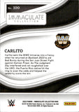 2023 Carlito Panini Immaculate Collection WWE Holo Gold 08/10 #100 WWE Legends