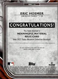 2022 Eric Hosmer Topps Museum Collection MEANINGFUL MATERIALS PATCH 13/25 RELIC #MMR2-EH San Diego Padres
