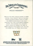2025 Hulk Hogan Topps Chrome WWE ALLEN & GINTER GREEN REFRACTOR 43/99 #AG-HHG WWE Legend