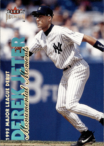 1995 UPPER DECK MINOR LEAGUE DEREK JETER #1 NEW YORK YANKEES HOF