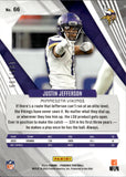 2023 Justin Jefferson Panini Phoenix RED 198/199 #66 Minnesota Vikings
