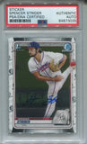 2020 Spencer Strider Bowman Chrome Draft 1ST BOWMAN PSA/DNA AUTHENTIC AUTO AUTOGRAPH #BD-20 Atlanta Braves 3035