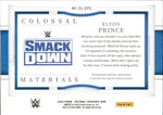 2024 Elton Prince Panini National Treasures COLOSSAL SHIRT 03/25 RELIC #CL-EPC Friday Night Smackdown