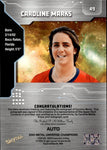 2024 Caroline Marks Skybox Metal Universe Champions AUTO AUTOGRAPH #49 Surfing