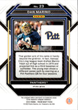 2023 Dan Marino Panini Prizm Draft Picks SNAKESKIN SP #23 Miami Dolphins HOF
