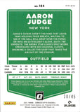 2021 Aaron Judge Donruss Optic FREEDOM 20/45 #184 New York Yankees