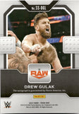 2022 Drew Gulak Panini Prizm WWE SENSATIONAL SIGNATURES AUTO AUTOGRAPH #SS-DGL Monday Night Raw