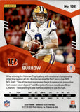 2020 Joe Burrow Donruss Elite PURPLE ROOKIE 46/99 RC #102 Cincinnati Bengals