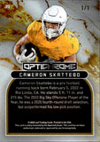2026 Cam Skattebo Leaf Optichrome GOLD PRISMATIC SNOW DAY 1/1 ONE OF ONE #39 New York Giants