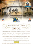 2013 Jackie Slater Panini National Treasures HALL OF FAME JERSEY AUTO 28/50 AUTOGRAPH RELIC #23 Los Angeles Rams HOF