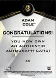 2019 Adam Cole Topps GOLD AUTO 03/10 AUTOGRAPH #A-AC NXT