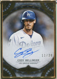 2022 Cody Bellinger Topps Transcendent GOLD FRAMED AUTO 11/20 AUTOGRAPH #TCA-CB Los Angeles Dodgers