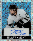2025 Hilary Knight Leaf Metal Legends LEAF ORIGINALS 1948 BLUE SHIMMER AUTO 2/4 AUTOGRAPH #LO-HK1 Seattle Torrent