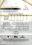2021 Nolan Arenado Topps Gold Label RED 10/50 #71 St. Louis Cardinals