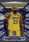 2023-24 LeBron James Donruss Optic HOLO SILVER MY HOUSE #2 Los Angeles Lakers