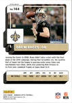 2022 Drew Brees Donruss Optic PURPLE STARS 08/15 #144 New Orleans Saints