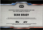 2025 Sean Brady Topps Chrome REFRACTOR AUTO 150/199 #CVA-SB