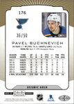 2022-23 Pavel Buchnevich O-PEE-CHEE Platinum SEISMIC GOLD 36/50 #176 St. Louis Blues