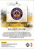 2025 Kelsey Plum Panini Impeccable WNBA BRONZE 62/75 #28 Los Angeles Sparks