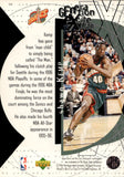 1996-97 Shawn Kemp Upper Deck GENERATION EXCITEMENT DIE CUT #G18 Seattle Supersonics