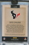 2024 Nico Collins Panini One QUAD PATCH AUTO 96/99 AUTOGRAPH RELIC #60 Houston Texans