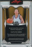 2025 Kaitlyn Chen Leaf Metal INSCRIPTION AUTO 047/200 AUTOGRAPH #MI-KC1 Golden State Valkyries