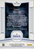 2024 Corey Graves Panini Chronicles DONRUSS VOICES OF THE RING AUTO AUTO #VR-CGR Friday Night Smackdown