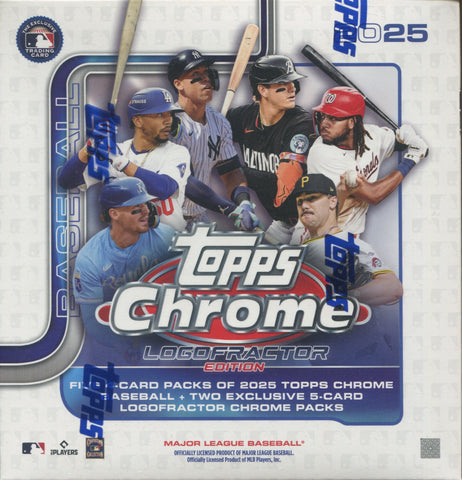 2025 Topps Chrome Logofractor Edition Baseball Hobby, Box