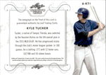 2015 Kyle Tucker Leaf Trinity Ruby Red ROOKIE INSCRIPTION AUTO 13/20 AUTOGRAPH #A-KT1 Houston Astros