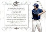 2015 Kyle Tucker Leaf Trinity Ruby Red ROOKIE INSCRIPTION AUTO 13/20 AUTOGRAPH #A-KT1 Houston Astros