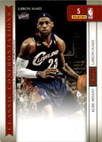 2009-10 Kobe Bryant LeBron James Panini Classics CLASSIC CONFRONTATIONS 027/100 #5 Lakers Cavaliers