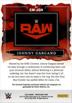 2023 Johnny Gargano Panini Impeccable WWE ELEGANCE SHIRT AUTO 14/75 AUTOGRAPH RELIC #EM-JGN Monday Night Raw