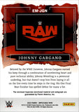 2023 Johnny Gargano Panini Impeccable WWE ELEGANCE SHIRT AUTO 14/75 AUTOGRAPH RELIC #EM-JGN Monday Night Raw