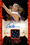 2022 Chris Mullin Leaf In The Game Used RED JERSEY AUTO 10/45 AUTOGRAPH RELIC #GUA-CM1 Golden State Warriors HOF