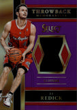 2017-18 JJ Redick Panini Select PURPLE PRIZM THROWBACK JERSEY 32/99 RELIC #TM-JJR Los Angeles Clippers