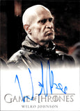 2022 Wilko Johnson as Ser Ilyn Payne Rittenhouse Game of Thrones The Complete Series 2 FULL BLEED AUTO AUTOGRAPH #NNO 2