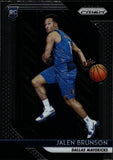 2018-19 Jalen Brunson Panini Prizm ROOKIE RC #250 Dallas Mavericks 2