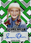 2022 Susan Olsen Leaf Pop Century GREEN AUTO 6/6 AUTOGRAPH #BA-SO1 Brady Bunch