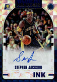 2018-19 Stephen Jackson Panini NBA Hoops INK AUTO AUTOGRAPH #HI-SJK Indiana Pacers