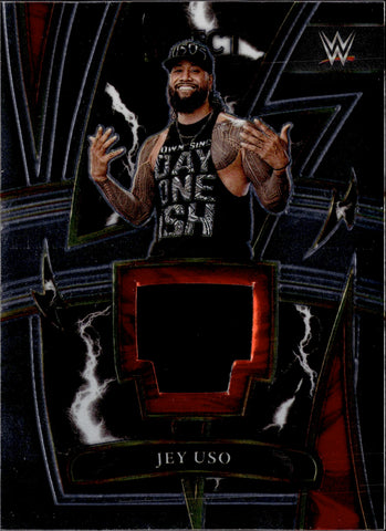 2022 Jey Uso Panini Select WWE SPARKS SHIRT RELIC #SP-JUS Friday Night Smackdown
