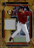 2023 Masataka Yoshida Panini Chronicles GOLD STANDARD ROOKIE JERSEY RELIC #GSS-MY Boston Red Sox