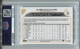 2022 Ke'Bryan Hayes Topps Series One SHORT PRINT SP PSA 10 #56 Pittsburgh Pirates 4996